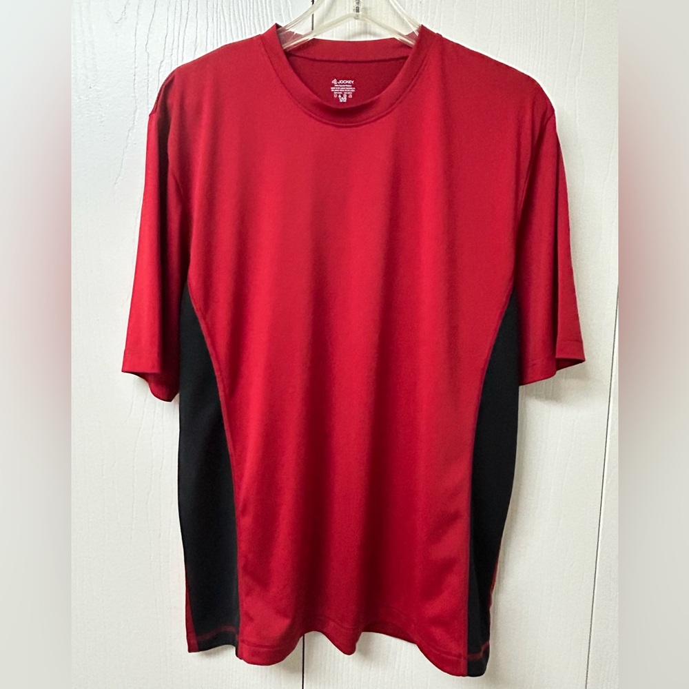 Jockey Short Sleeve Polyester Shirt Size Large
